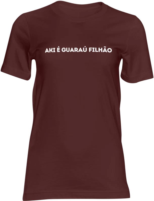 Camiseta "Aki é Guaraú filhão" – Estilo Local com Atitude