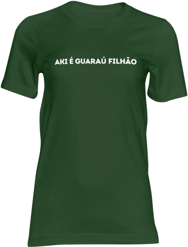 Camiseta "Aki é Guaraú filhão" – Estilo Local com Atitude