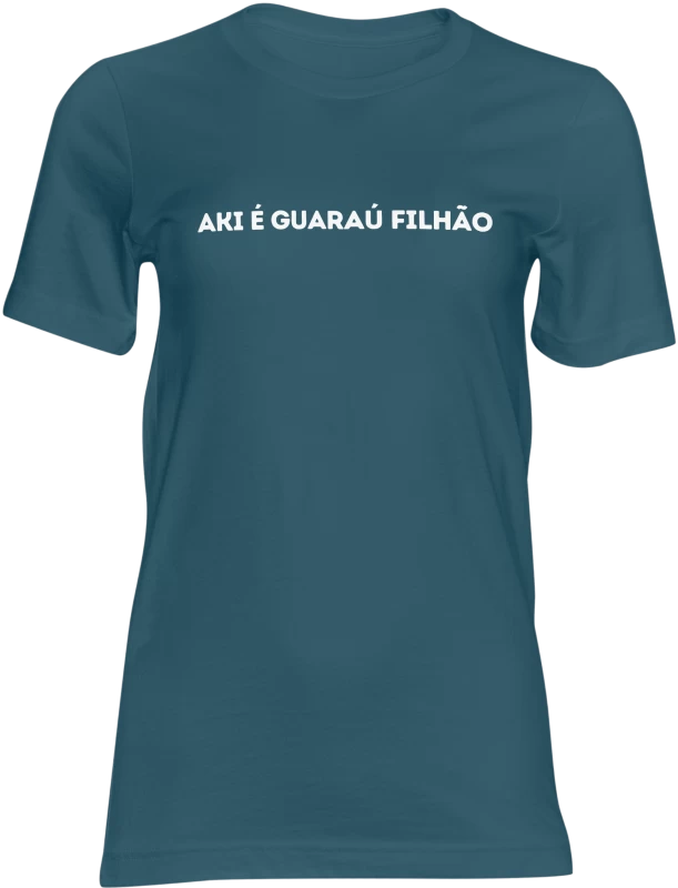 Camiseta "Aki é Guaraú filhão" – Estilo Local com Atitude