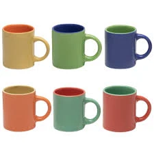 Mini Caneca Mimo Style Bicolor – Perfeita para Café
