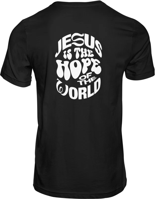 Camiseta Oversize -  Jesus is the Hope of the World -  Canaã Company