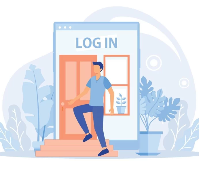 Imagem da página de login do cliente