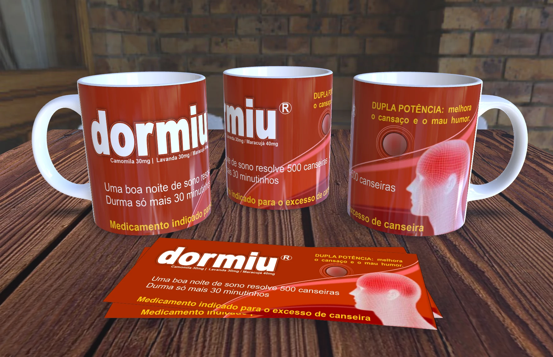 Caneca Personalizada Bula na Caneca - Dormiu  - Presente Criativo