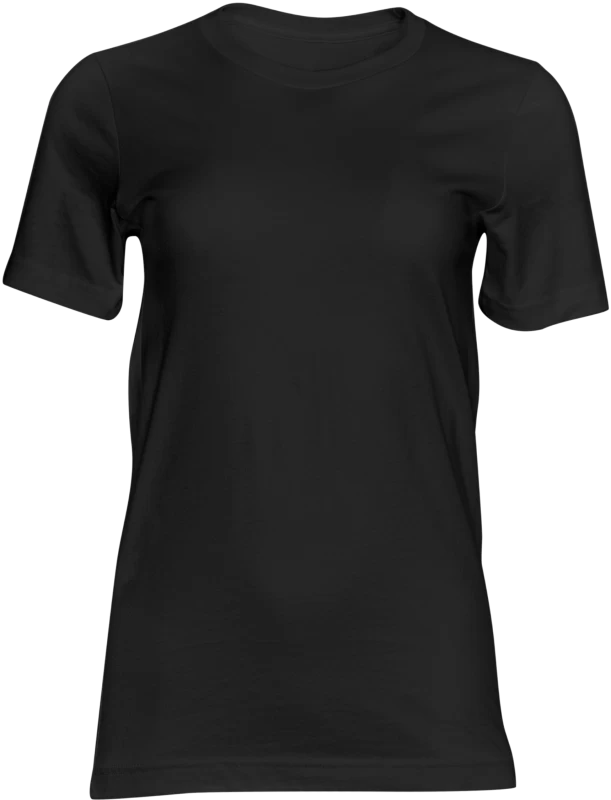 Camiseta Básica Preta 100% Algodão