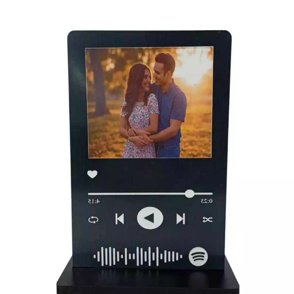 Placa MDF 10x15 cm Personalizada — Pix, QR Code ou Spotify (Presente Único)