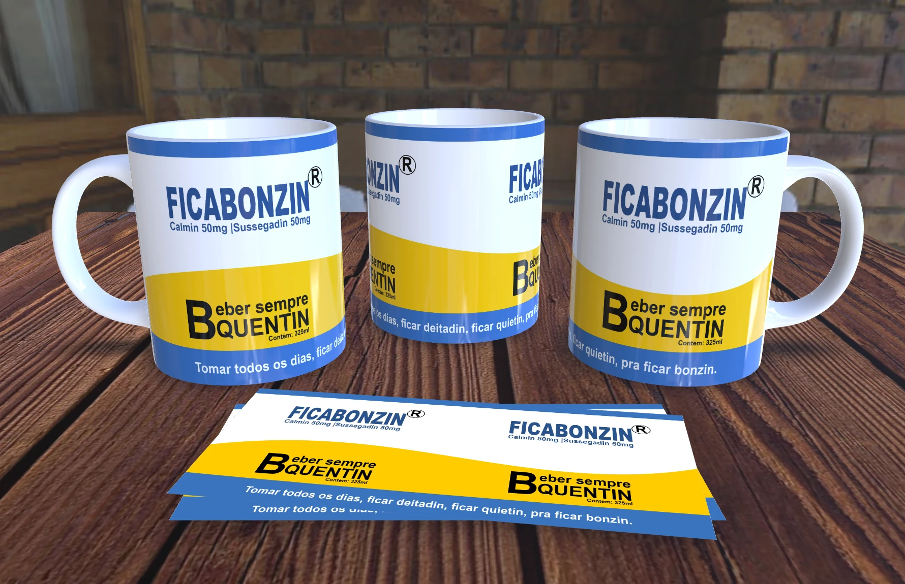 Caneca Personalizada Bula na Caneca - Ficabonzin - Presente Criativo