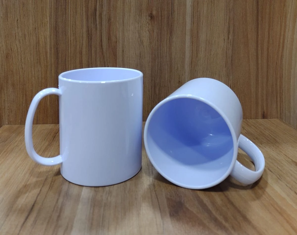 Caneca Plástico Polímero Personalizada 325ml — Inquebrável e Ideal para Crianças