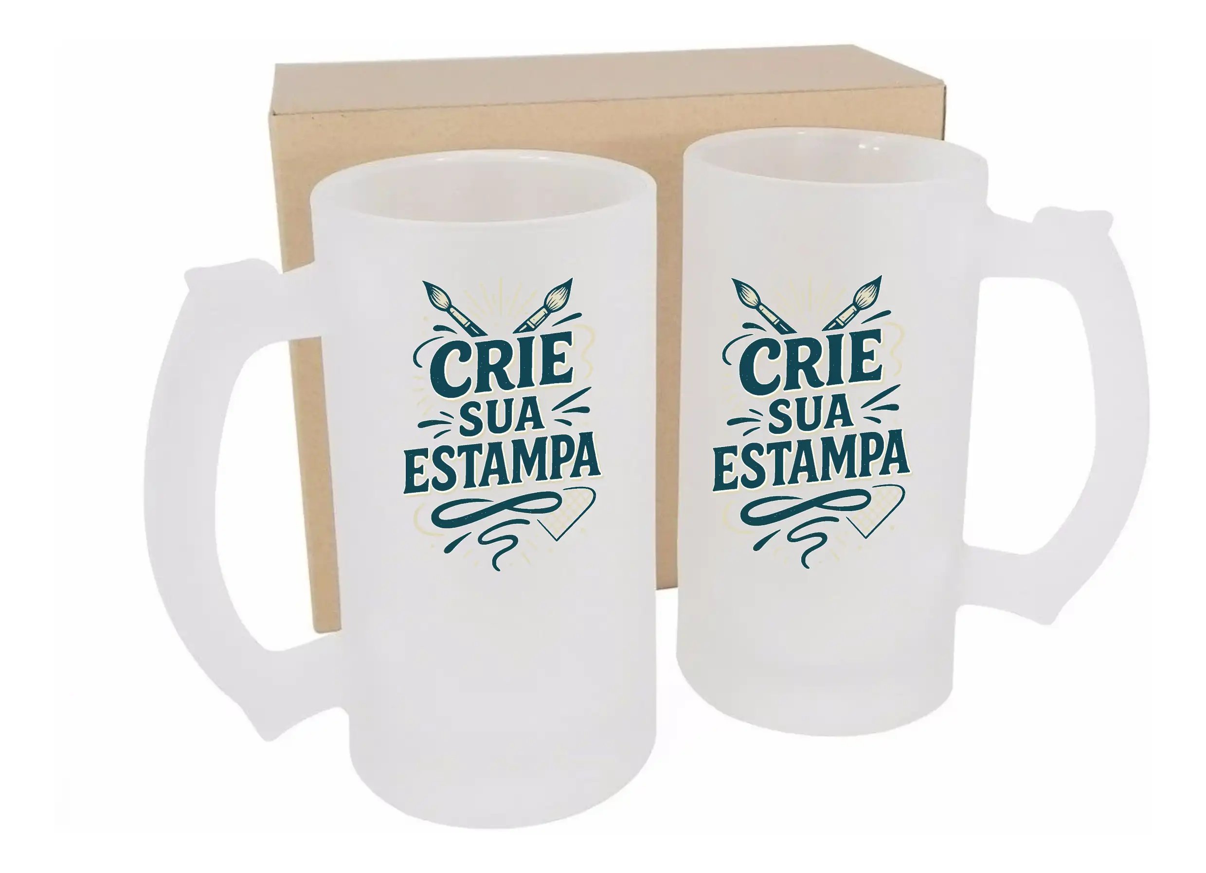 Caneca Chopp de Vidro 460 ml